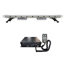 源头厂家频闪超薄警示灯条LED长排爆闪灯1.18米8400-4C+双喇叭