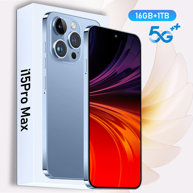 i15promax跨境全球通7.3英寸穿孔屏真4G一体机智能手机4+64安卓12|undefined