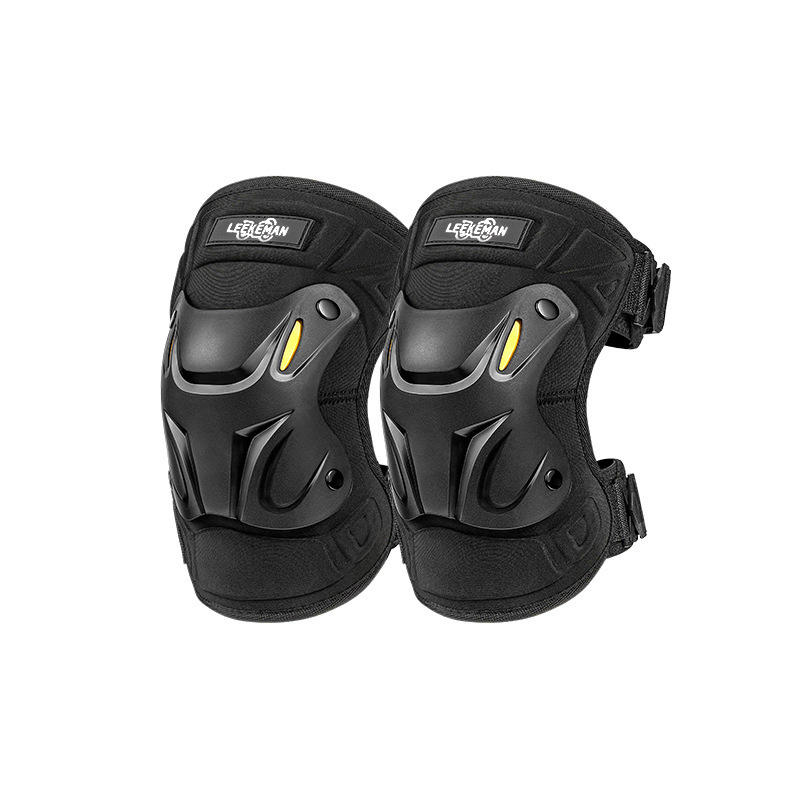 Motocicleta hombre rodilla protector contra el viento rodilla protector contra la caída motocicleta jinete rodilla equipo de calentamiento protector ventilador