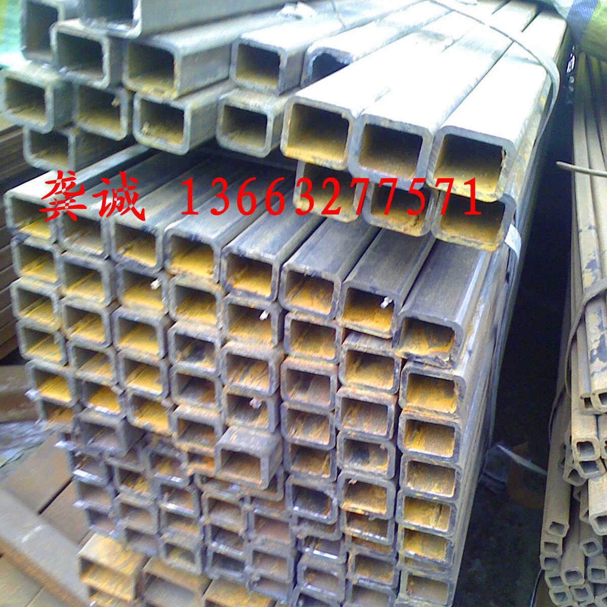 Q235B 50方 30*40镀锌方管厂家100*80*3-6 方矩管厂矩形管