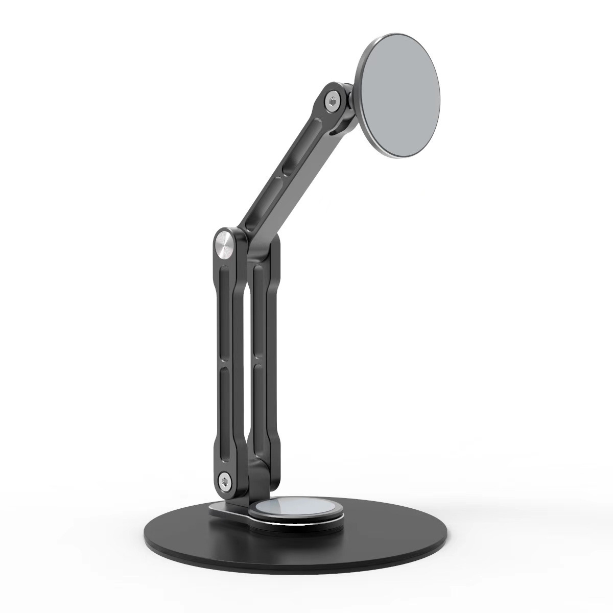 Nuevo monitor portátil Vesa tableta plegable metal 360 soporte giratorio soporte de teléfono celular succión magnética1