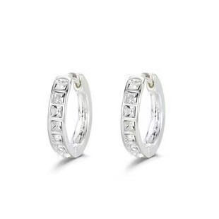Orecchini a cerchio premium con zircone quadrato design elegante_voghion.com