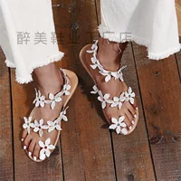 [2020 Flower Womens Summer Shoes Sandals босоножки]