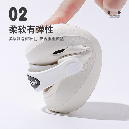 Summer baby and children's slippers wholesale cute cartoon clogs for boys and girls breathable wear-resistant slippers and sandals