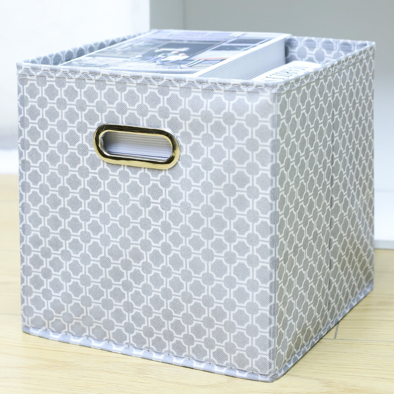 Amazon descubierto caja de almacenamiento de juguete cesta plegable caja de almacenamiento cajón armario caja de almacenamiento al por mayor