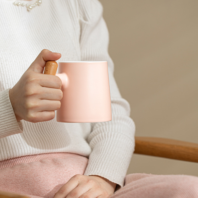 セラミックティーカップ、茶水分離カップ、見栄えの良い女性用パーソナルクリエイティブオフィスティーマグ|undefined