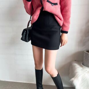 ��ɫë�ذ���ȹ�ﶬŮ�����@�ݰ��ζ�ȹ���Ӻ����Ӱ�ȹ��ȹ�ٴ�