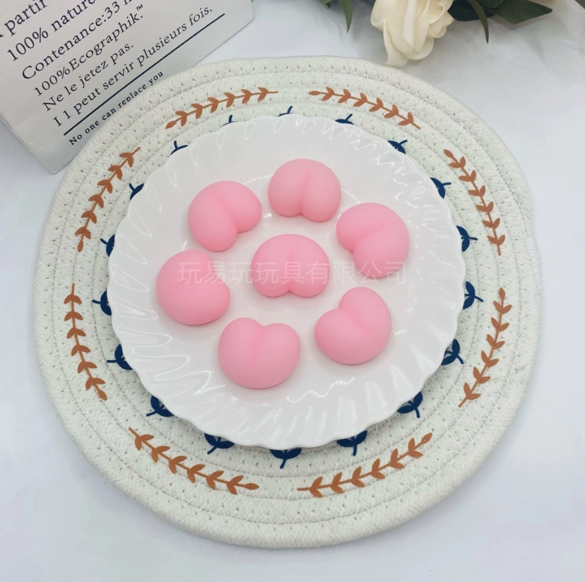 Shake Tone Лидер продаж супер милая новая задница щипка музыкальная декомпрессия задница мягкая резиновая игрушка автомобиль чехол для телефона Аксессуары для предотвращения столкновений