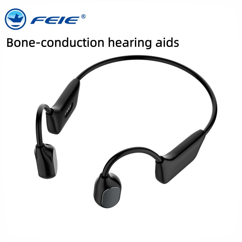 Cross-Border New Bone Conduction Hearing Aid Bluetooth Earphones Sound Pickup Hearing Aid Amplifier for the Elderly