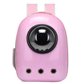 跨境外贸新款宠物双肩包 外出便携太空舱 小型猫狗背包批发亚马逊