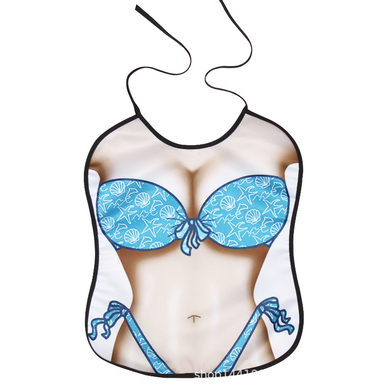 Fabricante en stock suministro adulto babero personalidad creativa divertido Reunión Anual partido spoof props olla caliente tienda invitado