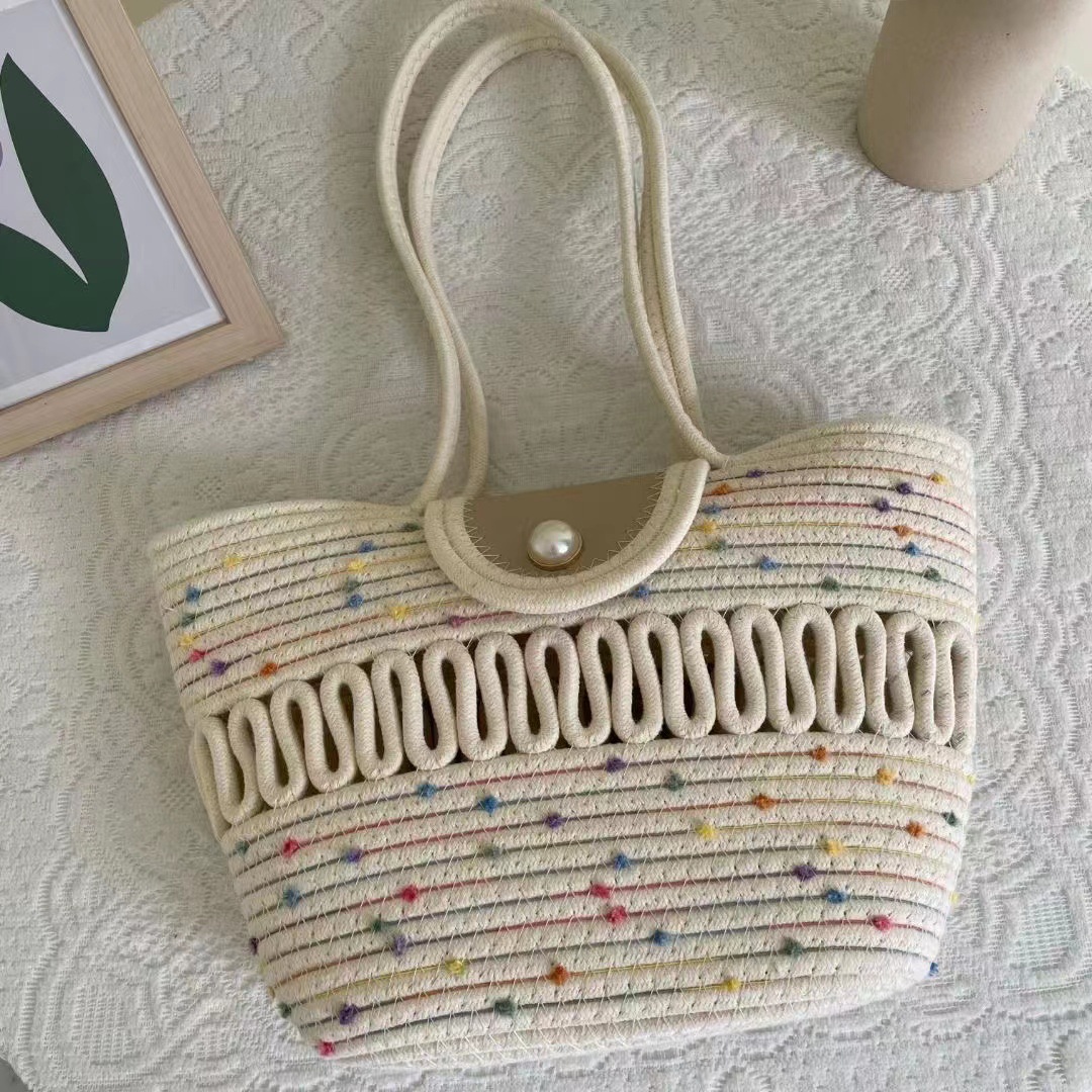 2024 primavera nuevo diseño de nicho bolso de mano de gran capacidad bolso de mano bolso de mujer casual bolso de moda occidental