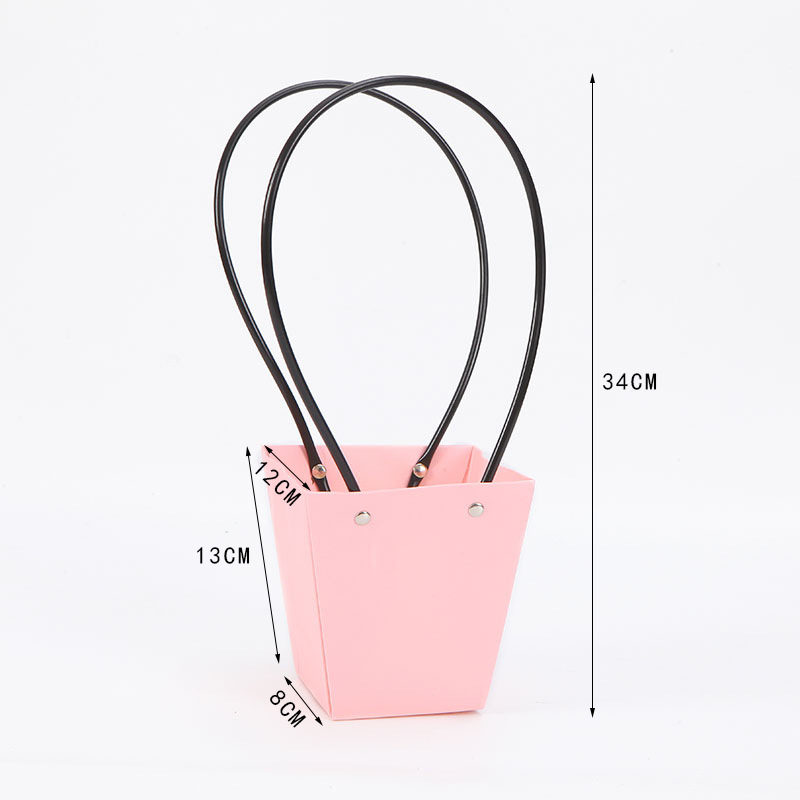 Fábrica en stock al por mayor floral clase entrenamiento bolso suculento en maceta flor ramo impermeable bolso de papel Kraft