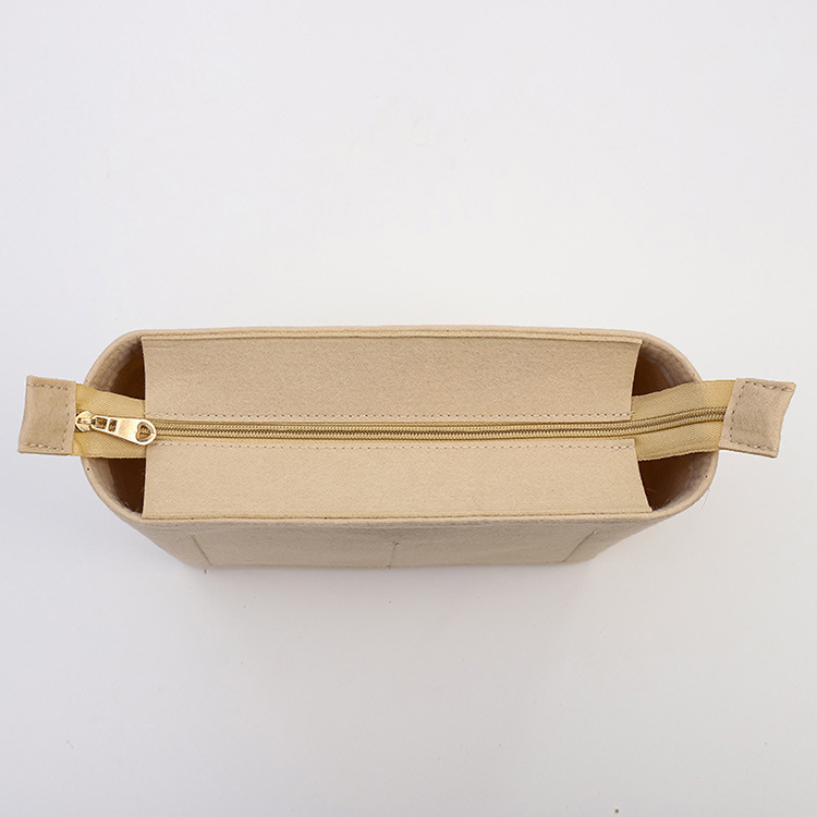 Open zipper bucket bag liner bag support bag middle bag functional storage bag middle bag