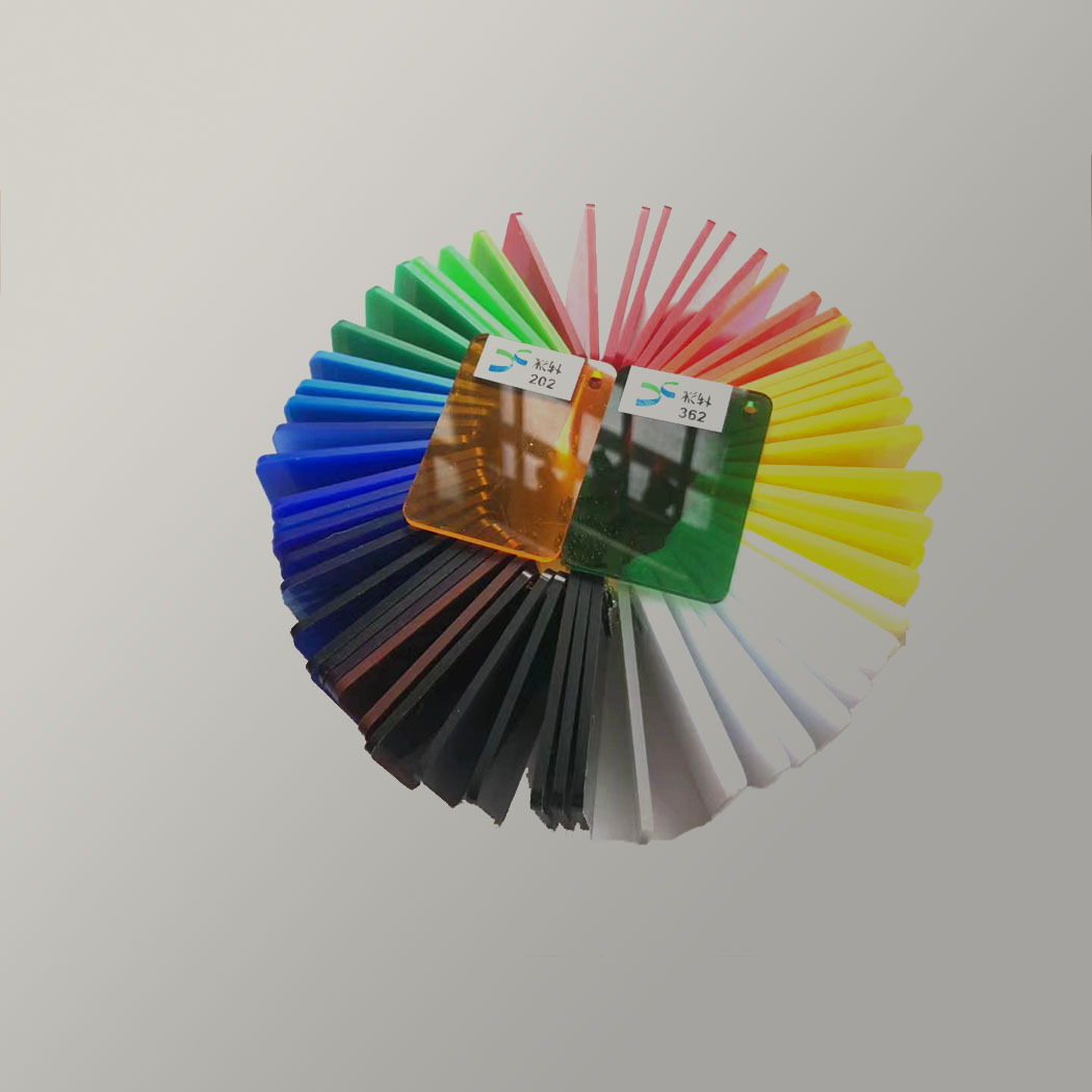 红色黄色绿色彩色透明亚克力板有机玻璃塑料板亚克力水族箱指示牌