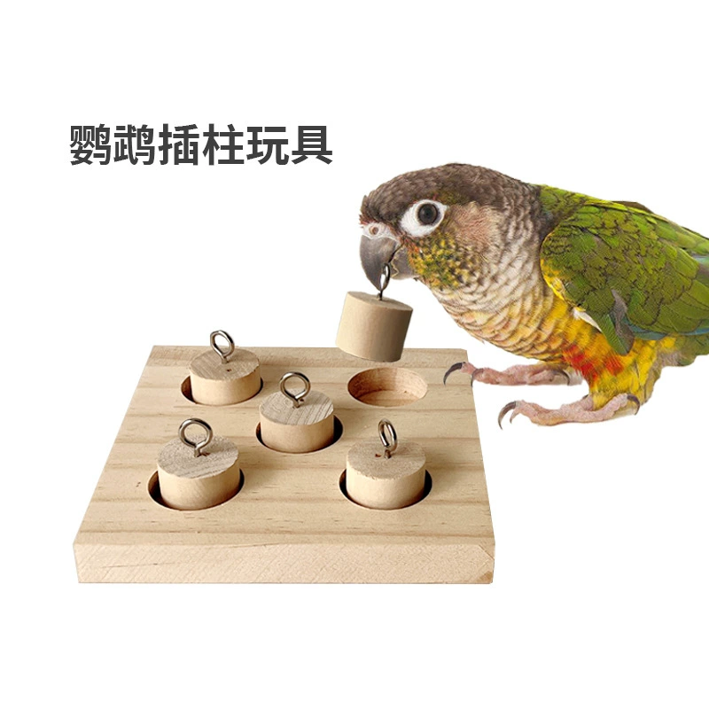 Попугай развивающая игрушка настольная тренировка вентиляции интерактивной птицы