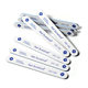 Professional nail trimming rubbing strip thickness two-sided thin polishing strip wood chip thin file gray double-sided fingers