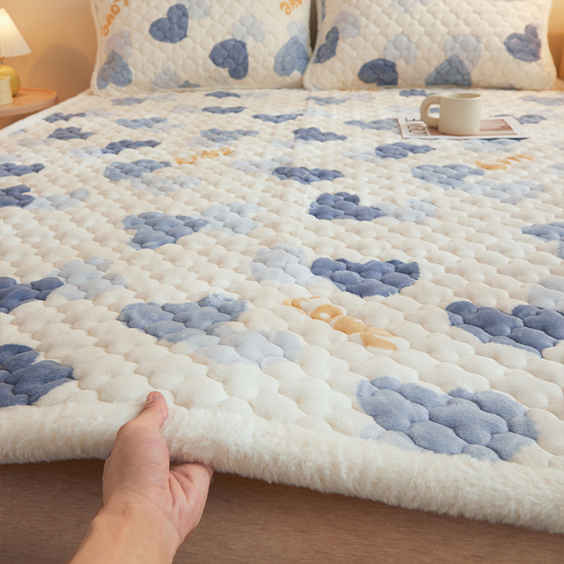 하트 비트 [품질 검사✅클래스 A 농축 우유 벨벳⭐정전기 방지⭐빨⭐탈모 없음]