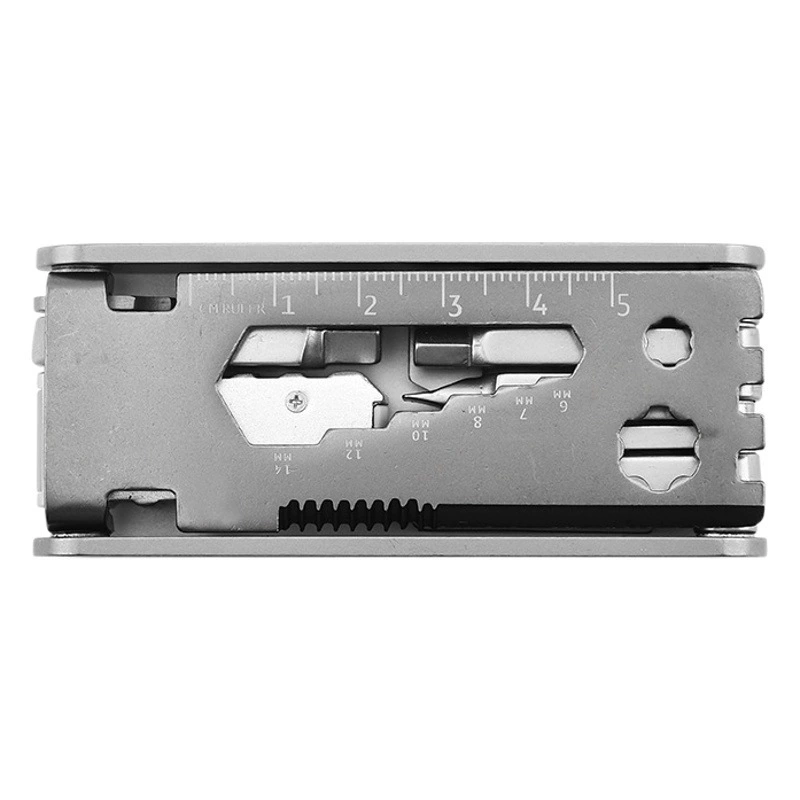 Многофункциональный инструмент с лампой и партией из нержавеющей стали, универсальный портативный шестигранный ключ, универсальный велосипедный инструмент