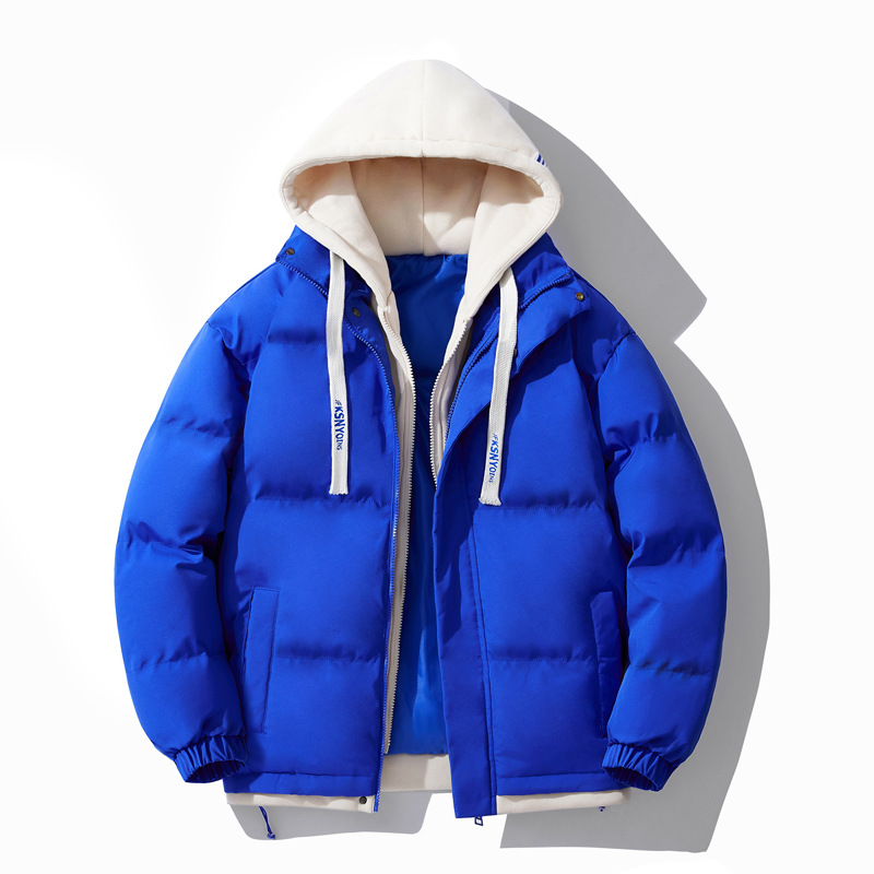 Chaqueta Acolchada para Hombre de Poliéster Engrosada Térmica para Invierno
