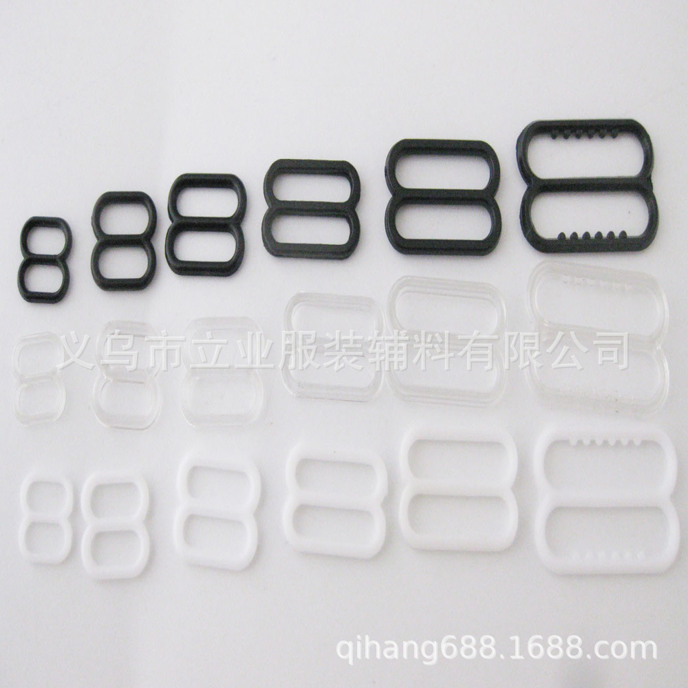 O/8/9 수영복 조절 버클 10mm/12mm 브래지어 버클 나일론 버튼 마스크 버클 스트랩 조절 버클
