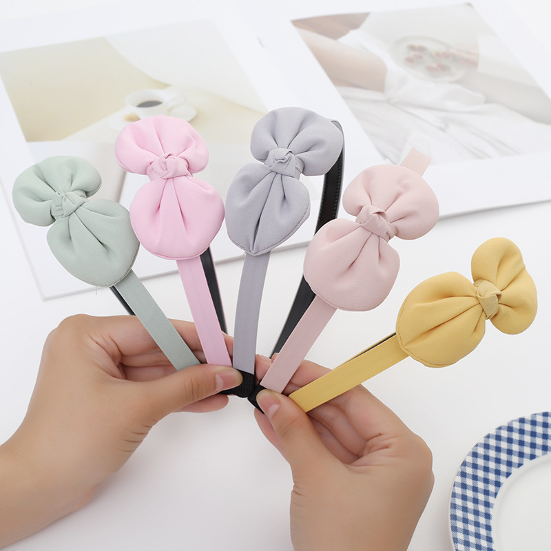 Estilo coreano diadema para Niños Accesorios para el cabello roto artefacto al por mayor niñas bebé headwear no duele el cabello diadema antideslizante estudiantes femeninas