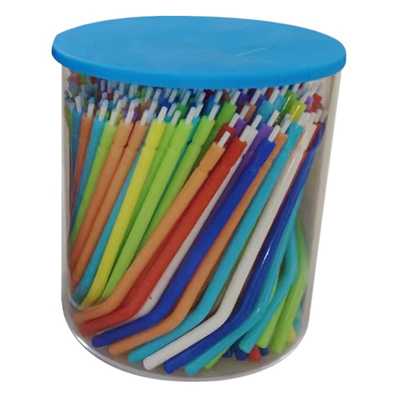 Boquilla de pistola desechable dental al por mayor de tres usos, boquilla de pistola de agua desechable, boquilla de pistola de plástico de color