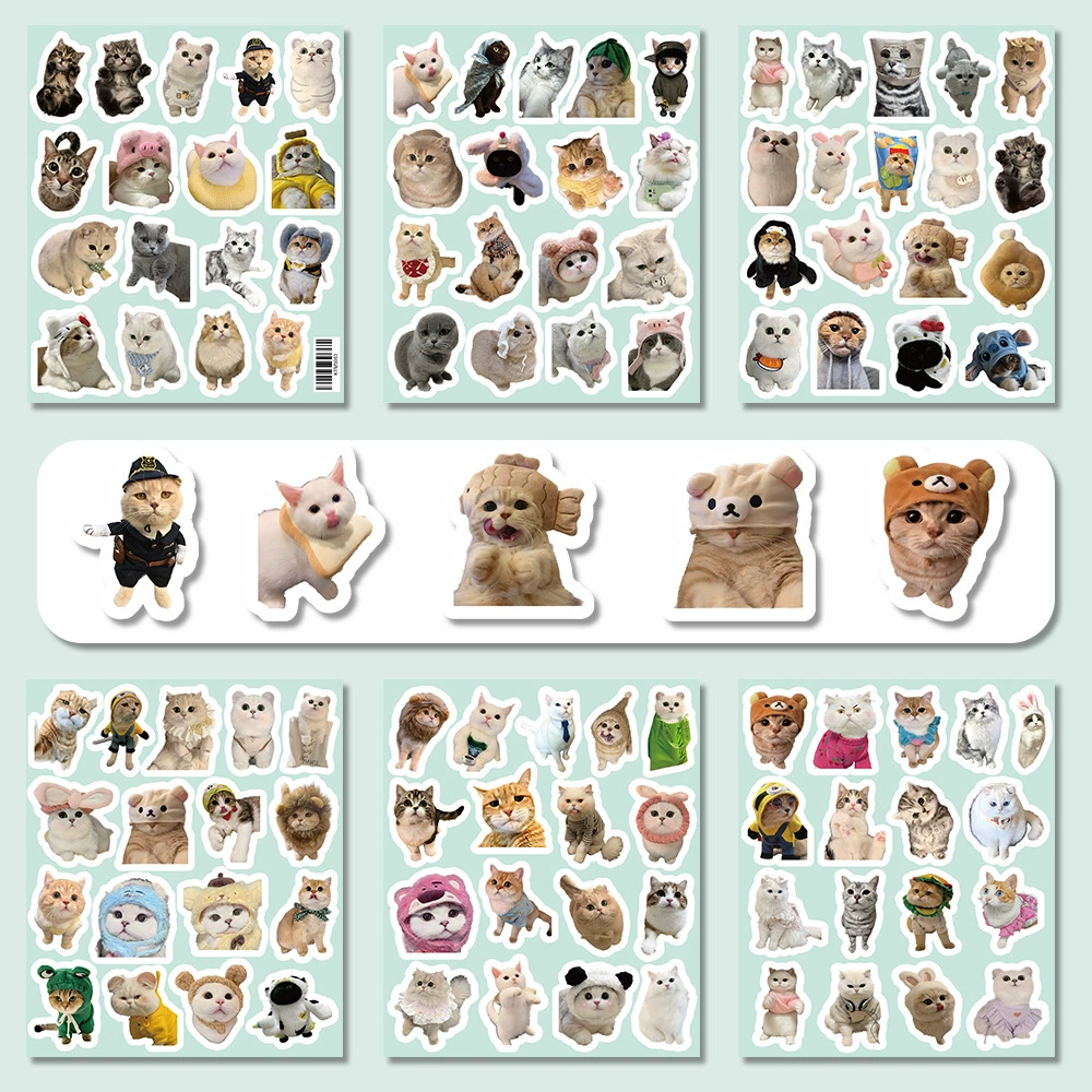 Наклейка, стикеры, 100 штук, интернет-знаменитость