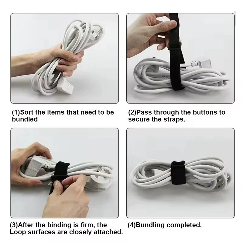 Elastic universal cable ties with velcro, extender, belt, Amazon