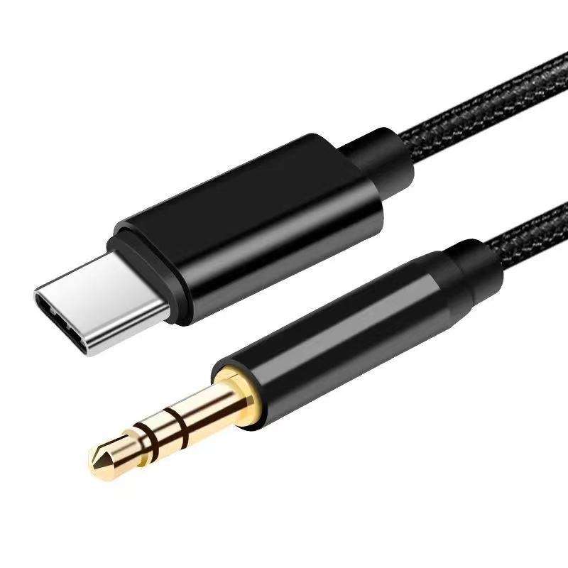 LeTV Xiaomi AUX adaptador de teléfono móvil de audio Tipo-c cable adaptador digital