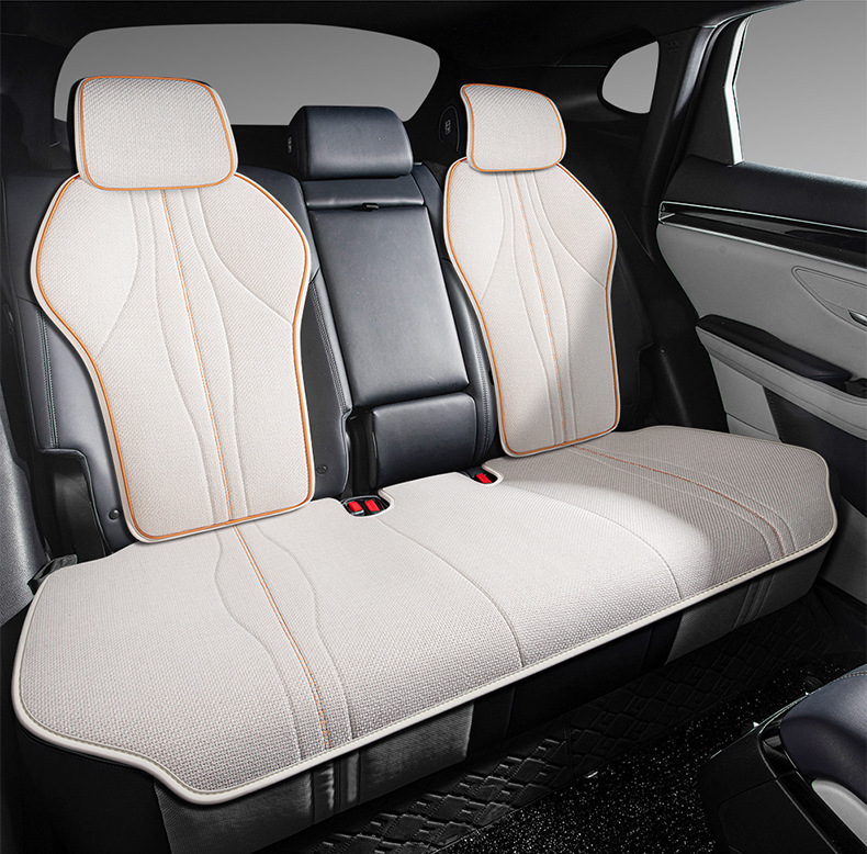 BYD Song plusdmi Car Seat Cover Special Cushion Seat Cushion Four Seasons Seat Cover Linen Half Pack Breathable ev