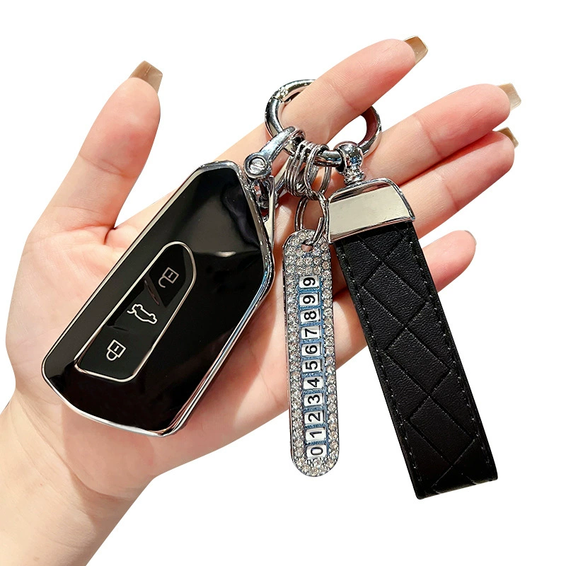 [Подходит для Volkswagen Golf 8 чехол для ключа, ID.4, X Crozz, Lamando L, ID.6, Lamjing, корпус и кнопки, Tuang X/pro]