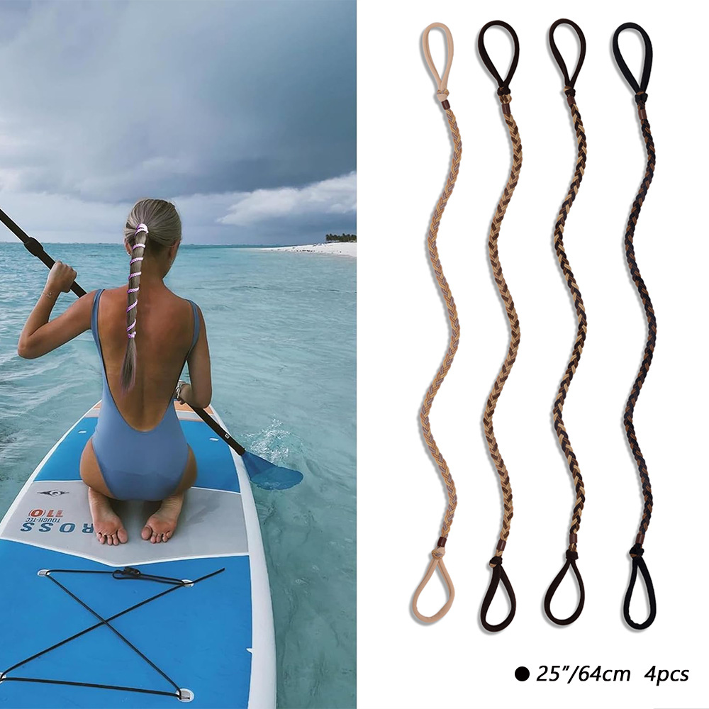 64cm 땋은 머리 4개