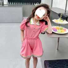 Ůͯ���b���b����Polo��2025���¿����e��Сͯ����ɫƴ�Ӄɼ���