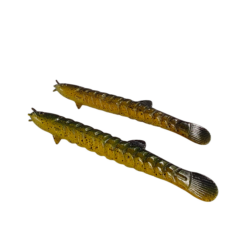 Bionic loach soft bait, fake bait, live loach, mandarin fish, bass, black pit fishing fake bait, Lua bait, submersible micro-object bait 5