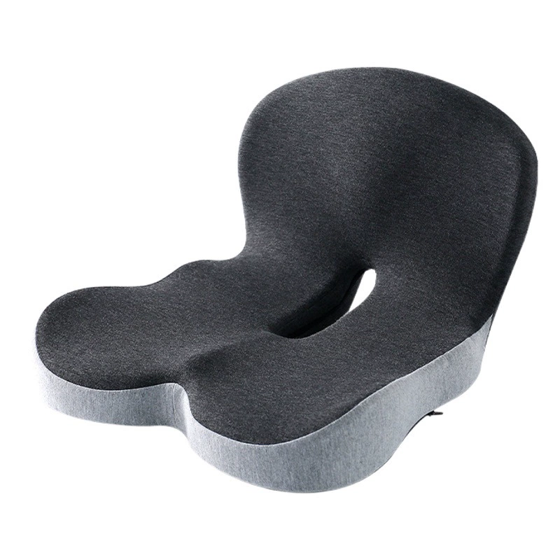 Цельная подушка для сиденья из пены с эффектом памяти и спинка, встроенная подушка, подушка для студенческого офисного стула, подушка для стула, автомобильная подушка для талии и ягодиц