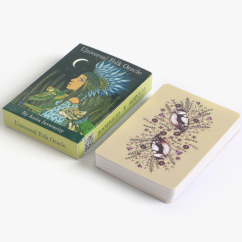 2021 New Universal Folk Oracle Tarot Board Game Cards_voghion.com