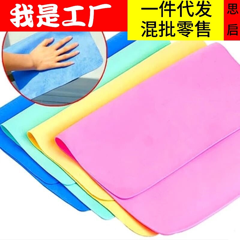 Multipropósito imitación piel de ciervo toallas limpias super absorción de cocina toallas limpias de lavado de platos toallas limpias de piso toallas de belleza