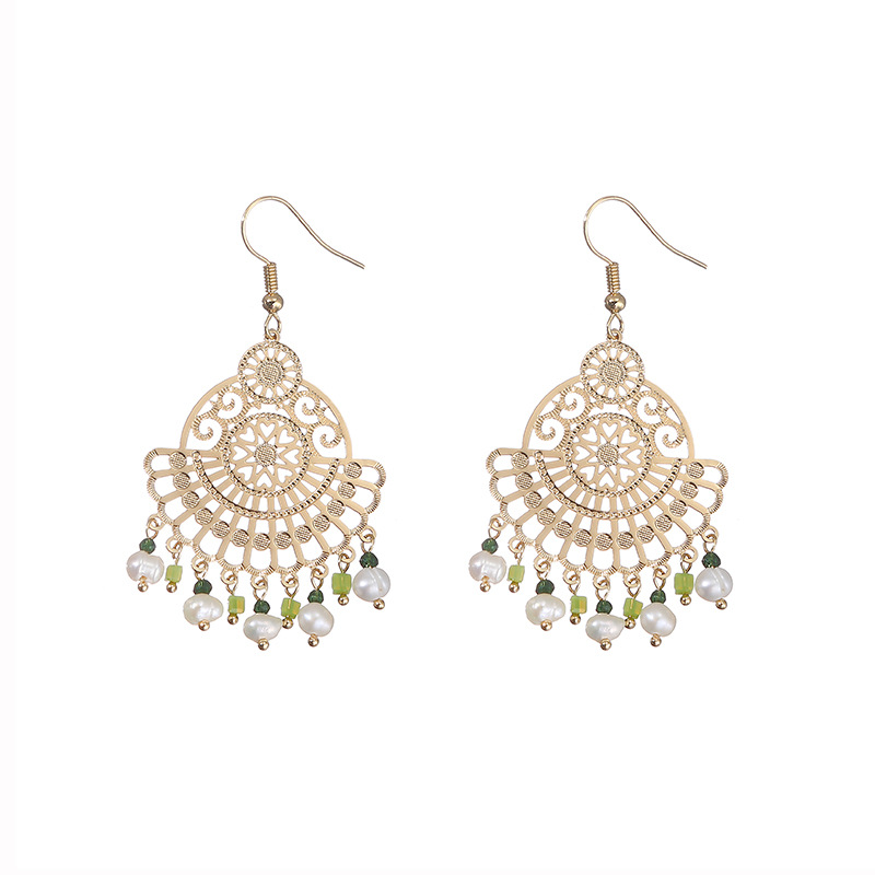 Elegante girocollo barocco con perle, ciondolo con perla d'acqua dolce di alta qualità, design regolabile squisito, gioielli raffinati placcati in argento e oro per donna in stile cinese._voghion.com