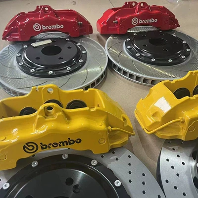 Brake caliper cover: Modified V6 F50 - brembo-18z-six-piston-front-wheel-pair