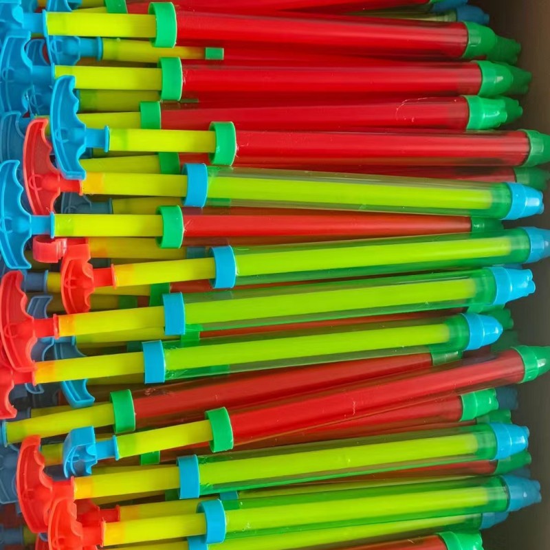 Juguetes de agua para niños, pistolas de agua largas de dibujo, pistolas de agua de verano en la playa, artefactos de guerra de agua al por mayor