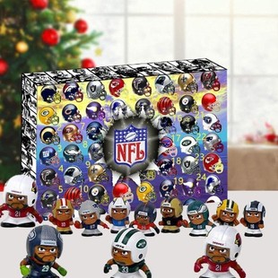 Cross-Border New Product Nfl Advent Calendar 2024 Super Bowl Christmas Advent Blind Box