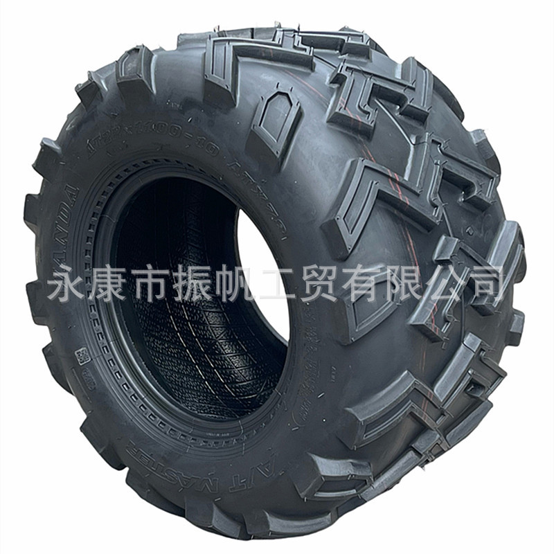 ATV 4 ruedas de playa 10 pulgadas neumáticos vacíos off-road 22X11-10 neumáticos de go-kart gruesos W6 capas