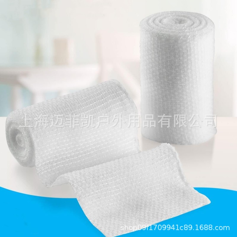 中文 PBT弹性绷带脱脂弹力网状弹力纱布绷带伤口包扎骨折急救绑带-阿里巴巴