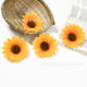Simulation sunflower head sunflower chrysanthemum diy headdress dance costume props silk flower straw hat schoolbag decorative flower