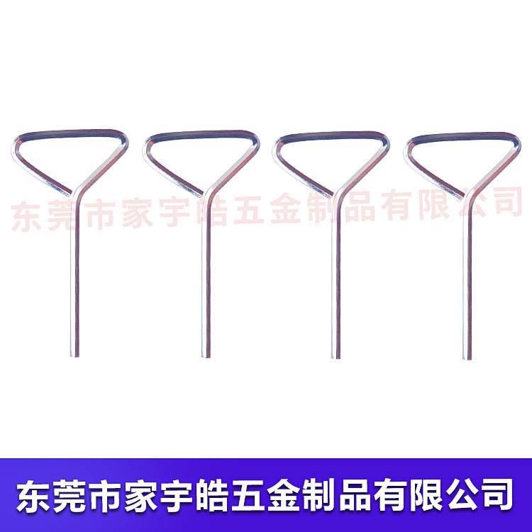 吊钩挂钩六角扳手5/64*37*53mm三角扣扳手三角螺丝扣环形吊钩