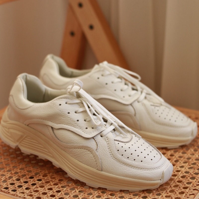 Sawa men's shoes 2021 New Autumn white shoes youth trend all-match thick-soled white sports casual skate shoes