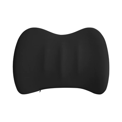 Blue Rain Ice Silk Car: Waist support - simple-memory-foam-waistrest-black