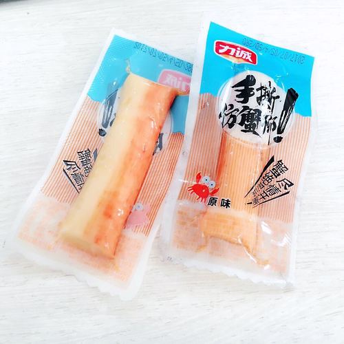 Licheng Hand-Shred Crab Sticks Ready-to-eat Seafood Snacks Small Packaging Casual Snacks Crab Meat Sticks 5kg per pack