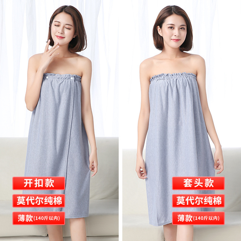 순면 얇은 단면 - 플로럴 그레이